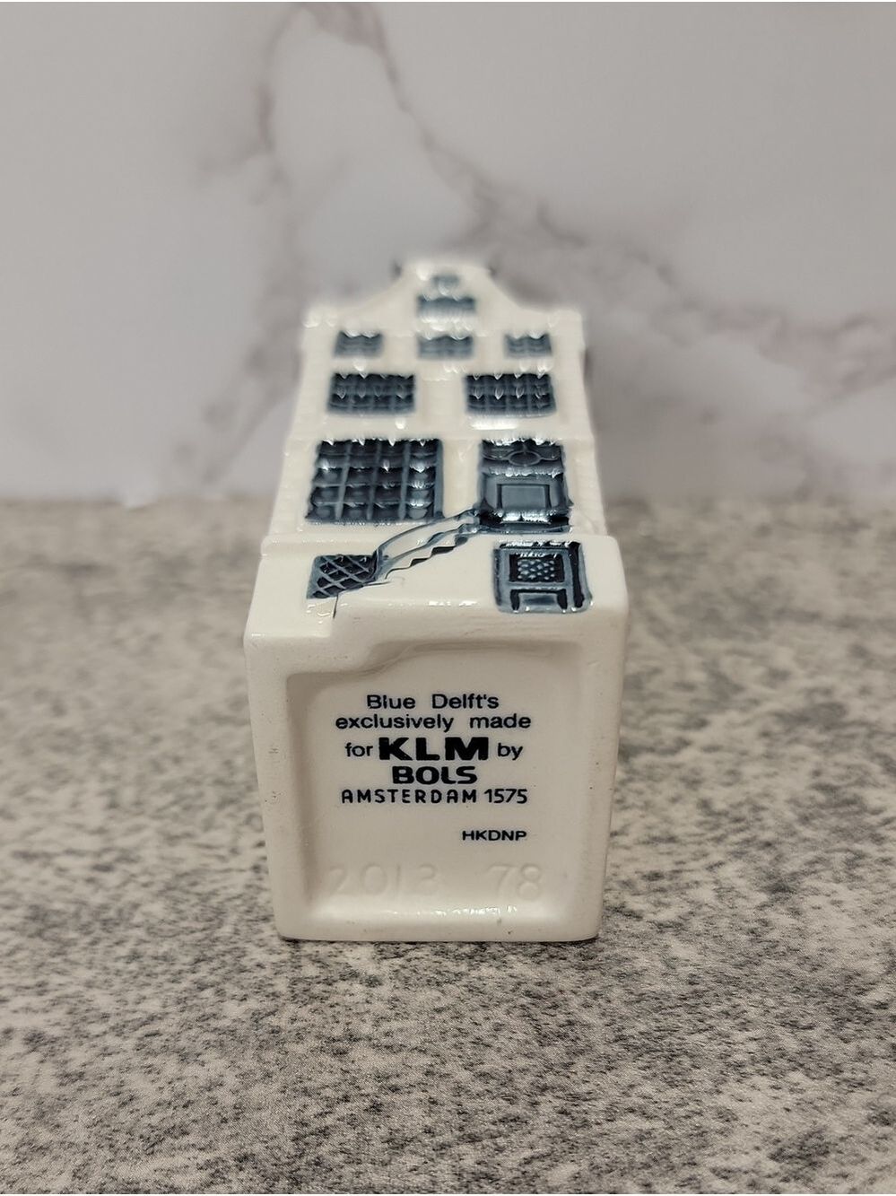 Vintage KLM by BOLS Blue Delft House #78 - Picture 5 of 9